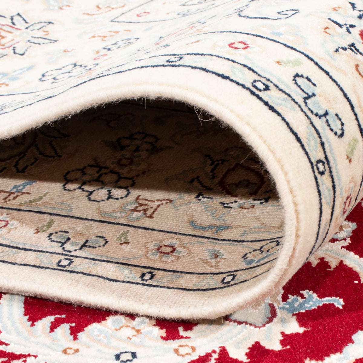 Perserteppich - Nain - Premium - 202 x 150 cm - rot