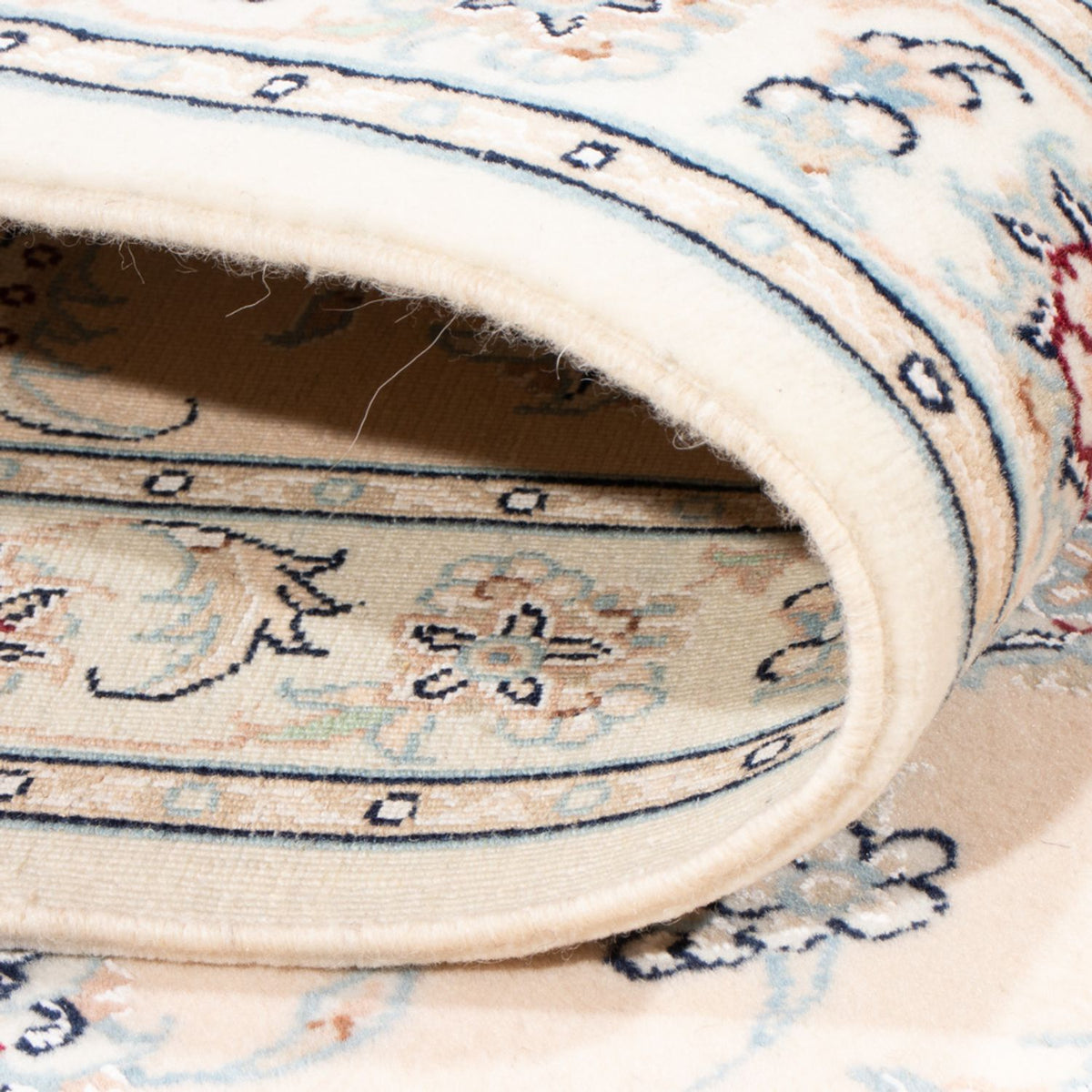 Läufer Perser - Nain - Royal - 201 x 82 cm - creme