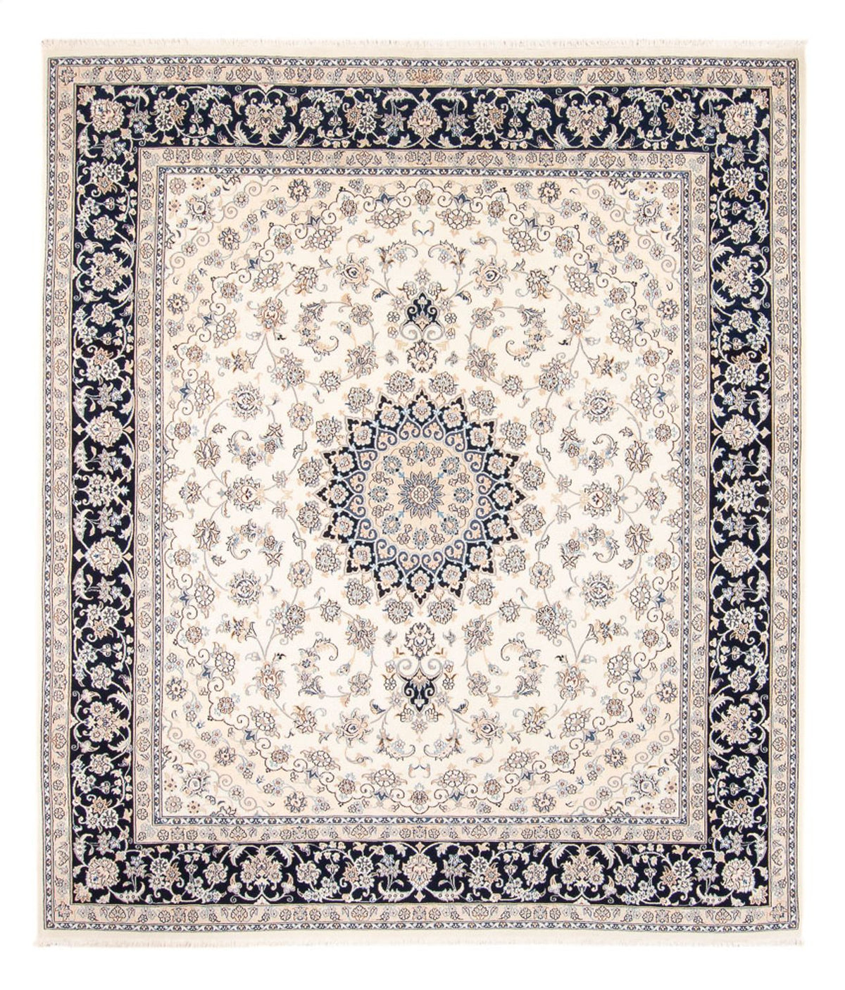 Perserteppich - Nain - 265 x 225 cm - creme