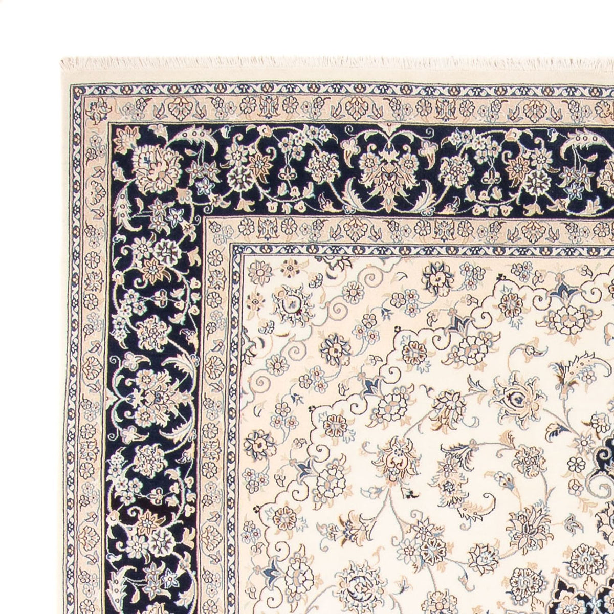 Perserteppich - Nain - 265 x 225 cm - creme