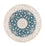 Perserteppich - Nain rund  - 200 x 200 cm - blau