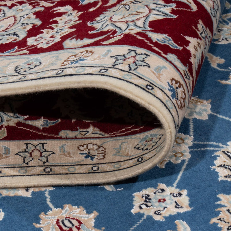 Perserteppich - Nain - 244 x 171 cm - blau