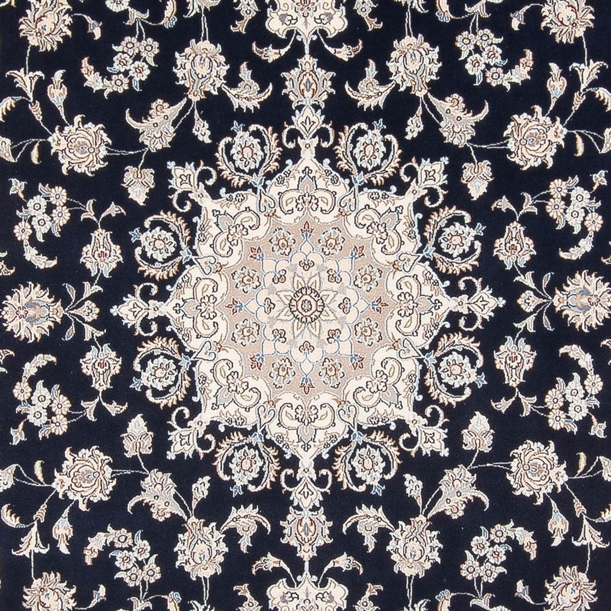 Perserteppich - Nain - Premium - 298 x 200 cm - dunkelblau