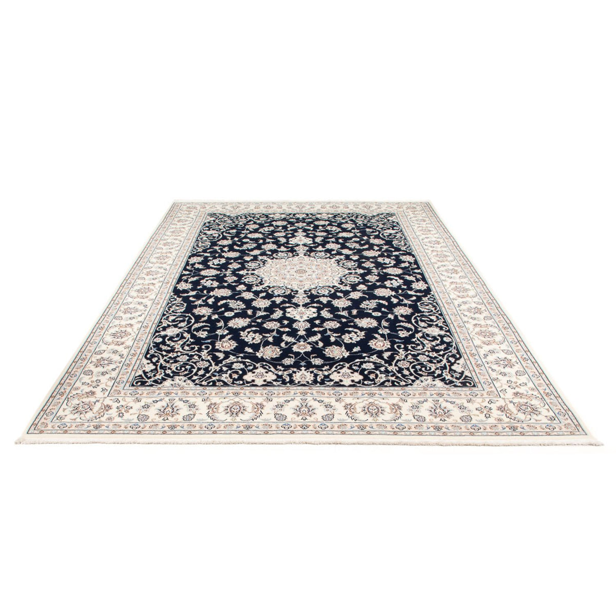 Perserteppich - Nain - Premium - 298 x 200 cm - dunkelblau
