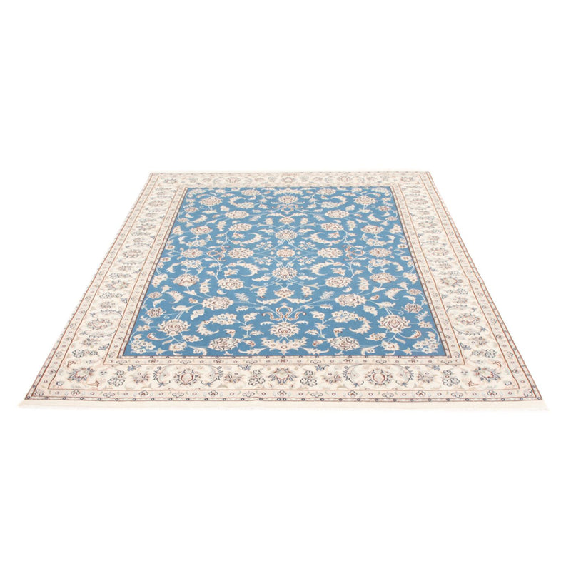 Perserteppich - Nain - Royal - 202 x 148 cm - hellblau