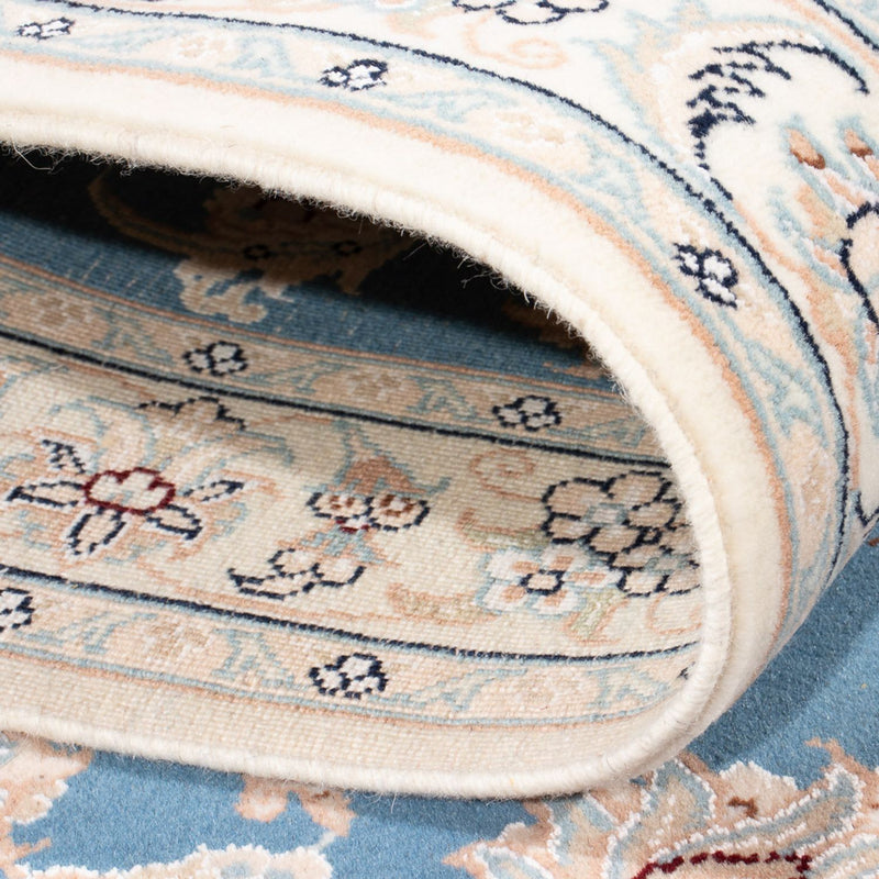 Läufer Perser - Nain - Premium - 298 x 80 cm - blau