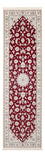 Läufer Perser - Nain - Premium - 250 x 78 cm - rot
