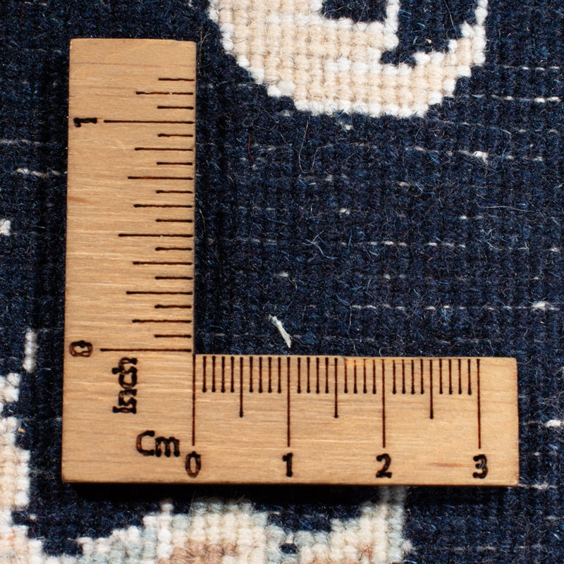 Läufer Perser - Nain - Royal - 203 x 79 cm - dunkelblau