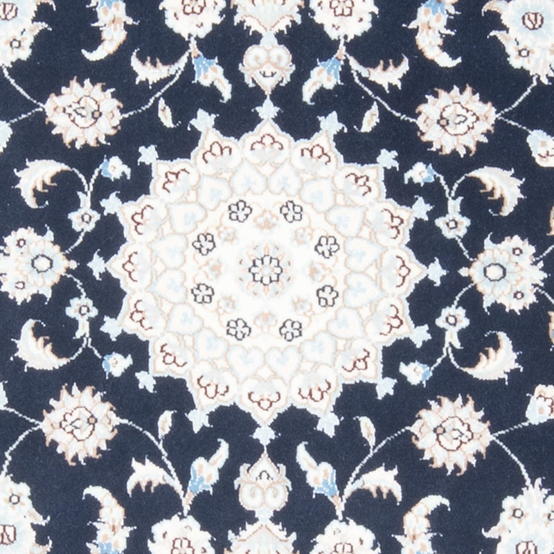 Läufer Perser - Nain - Royal - 200 x 81 cm - dunkelblau