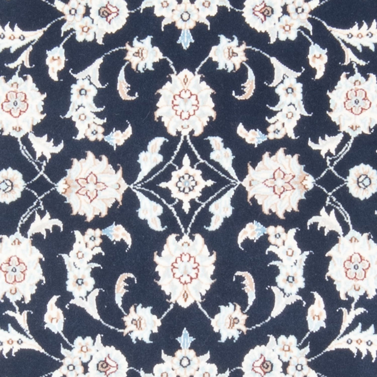 Läufer Perser - Nain - Royal - 198 x 78 cm - dunkelblau