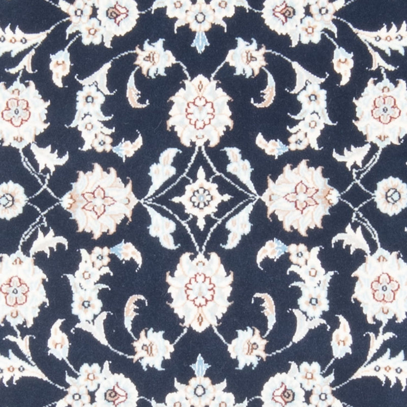 Läufer Perser - Nain - Royal - 198 x 78 cm - dunkelblau