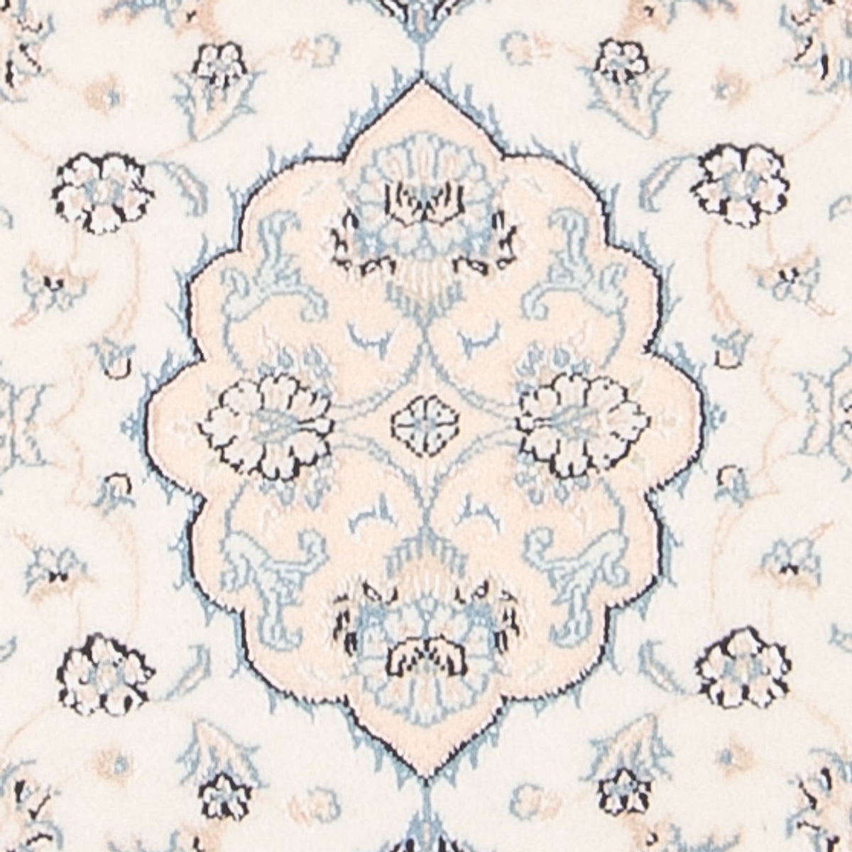 Perserteppich - Nain - 85 x 60 cm - creme