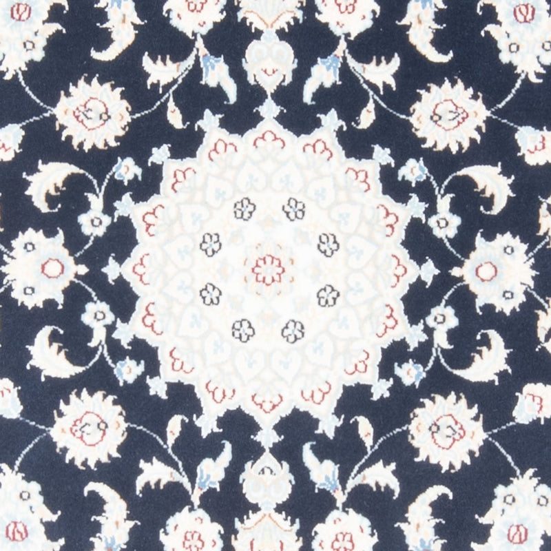 Läufer Perser - Nain - Royal - 200 x 80 cm - dunkelblau