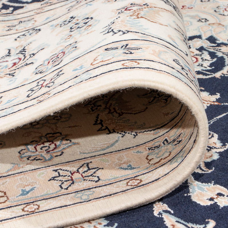 Perserteppich - Nain - Premium - 310 x 243 cm - dunkelblau