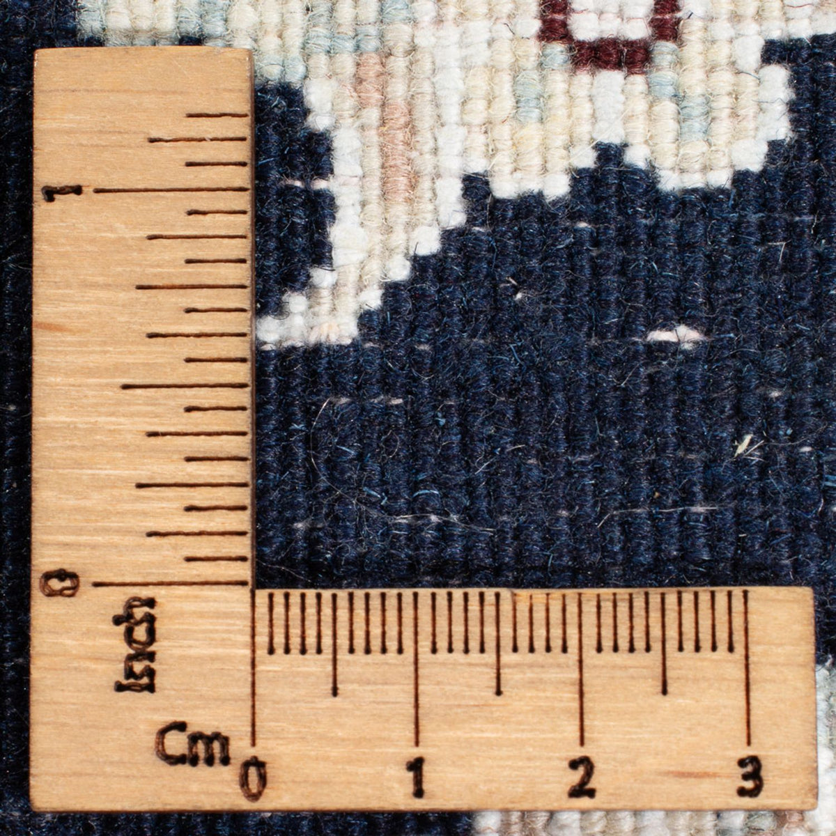 Läufer Perser - Nain - Premium - 302 x 80 cm - dunkelblau