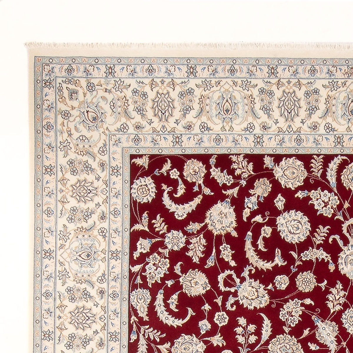 Perserteppich - Nain - Premium - 298 x 248 cm - rot