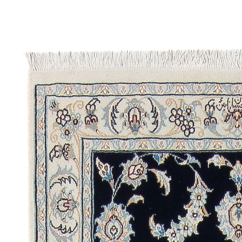 Läufer Perser - Nain - Premium - 304 x 81 cm - dunkelblau