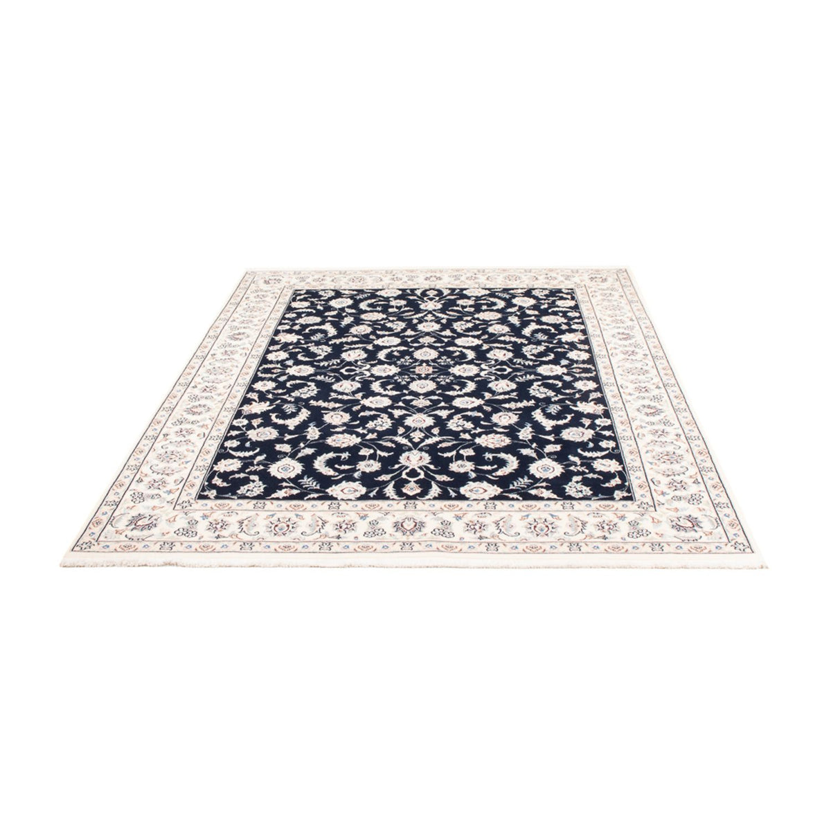 Perserteppich - Nain - 235 x 171 cm - dunkelblau