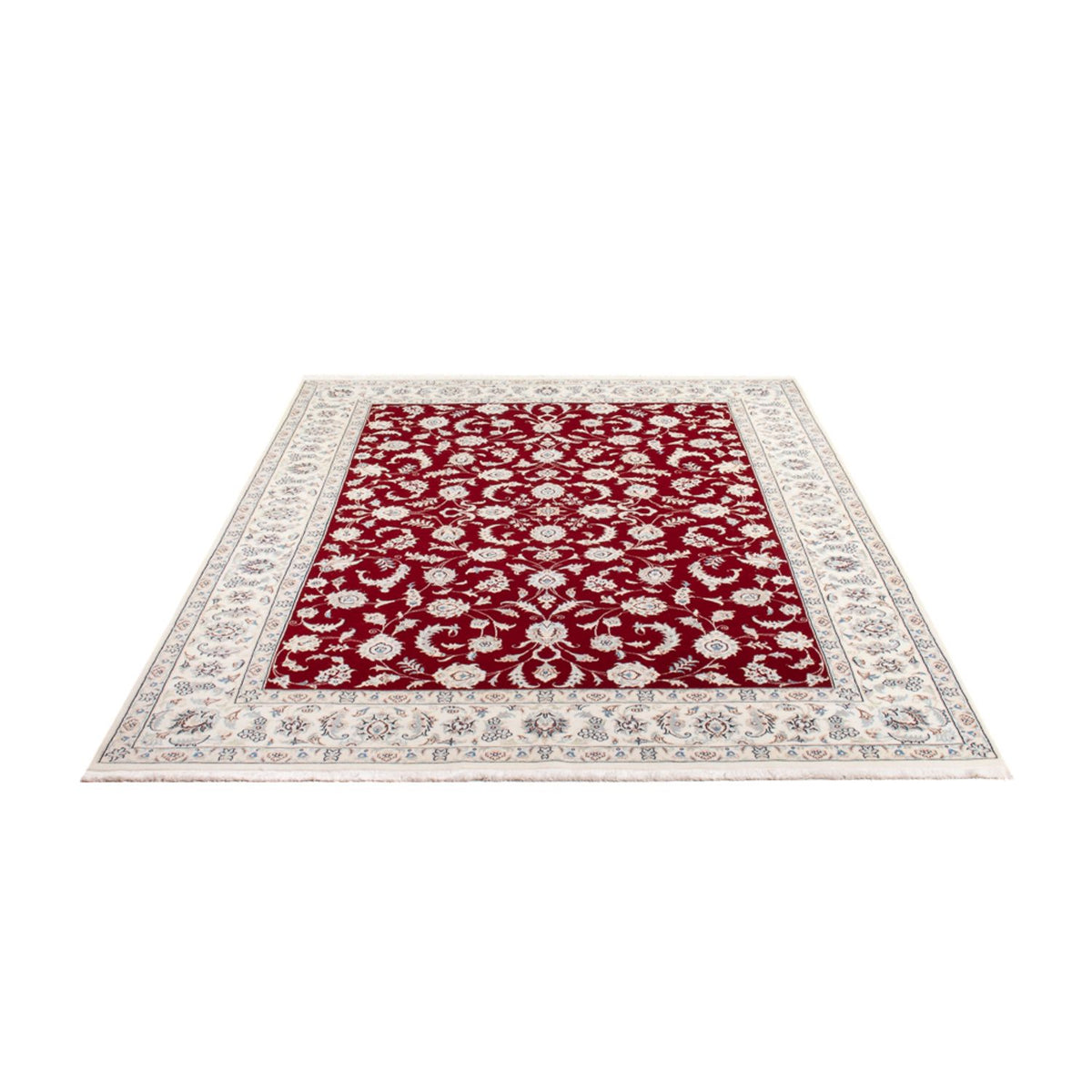 Perserteppich - Nain - 240 x 170 cm - rot