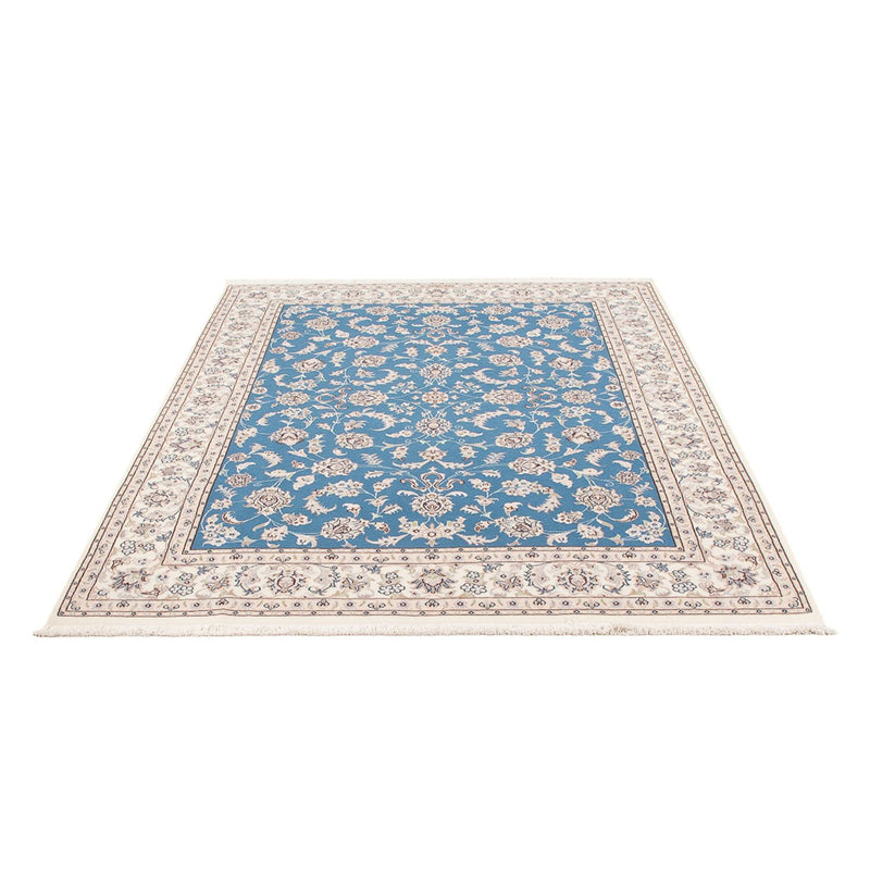 Perserteppich - Nain - Premium - 200 x 146 cm - blau
