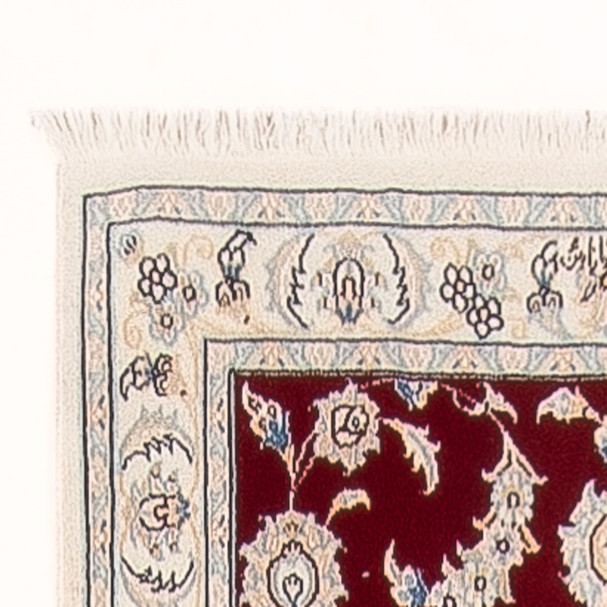 Läufer Perser - Nain - Premium - 297 x 83 cm - rot