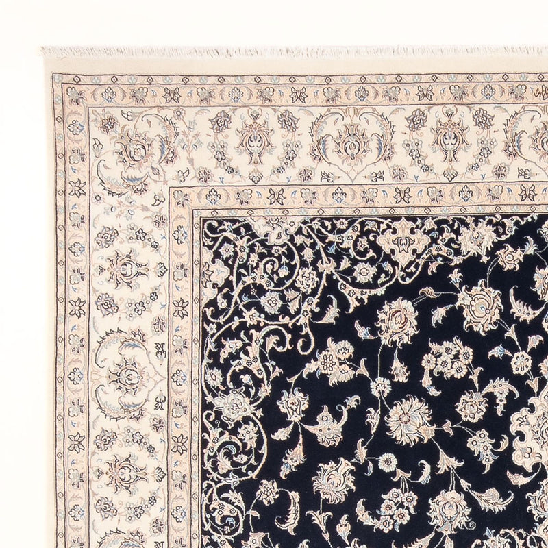 Perserteppich - Nain - Premium - 305 x 248 cm - dunkelblau