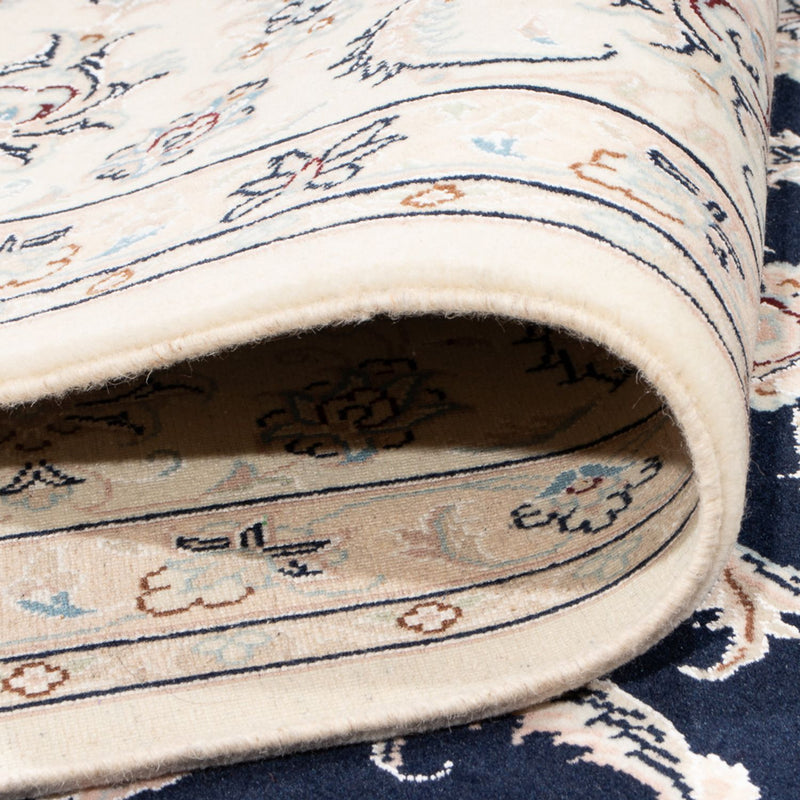 Perserteppich - Nain - Premium - 305 x 248 cm - dunkelblau