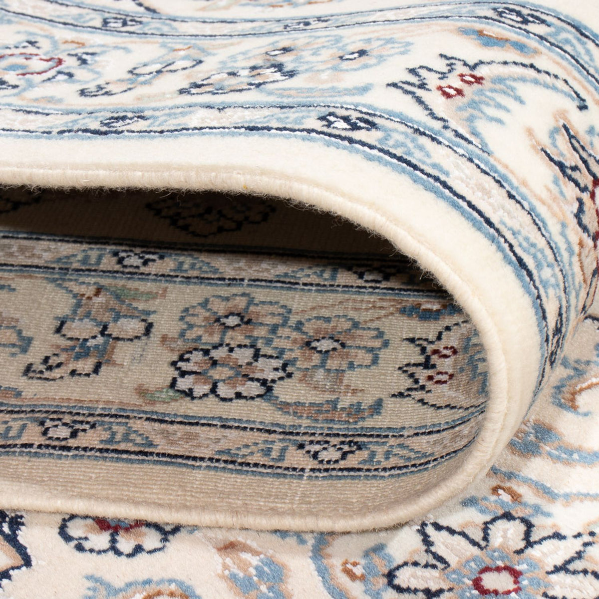 Läufer Perser - Nain - Premium - 340 x 84 cm - creme