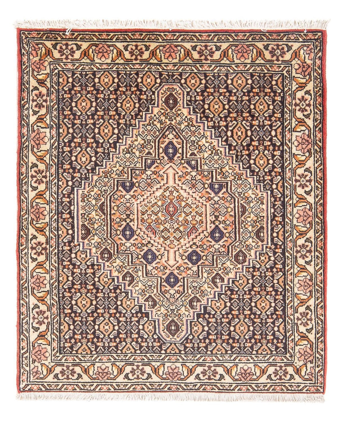 Perserteppich - Classic - 98 x 75 cm - dunkelblau