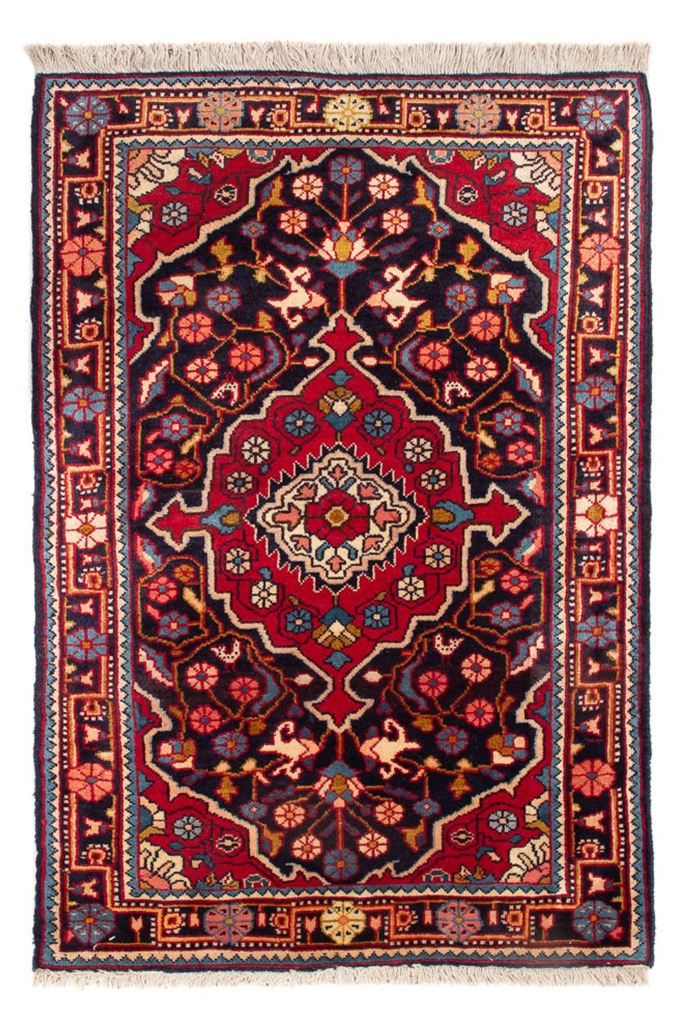 Perserteppich - Classic - 96 x 63 cm - dunkelblau