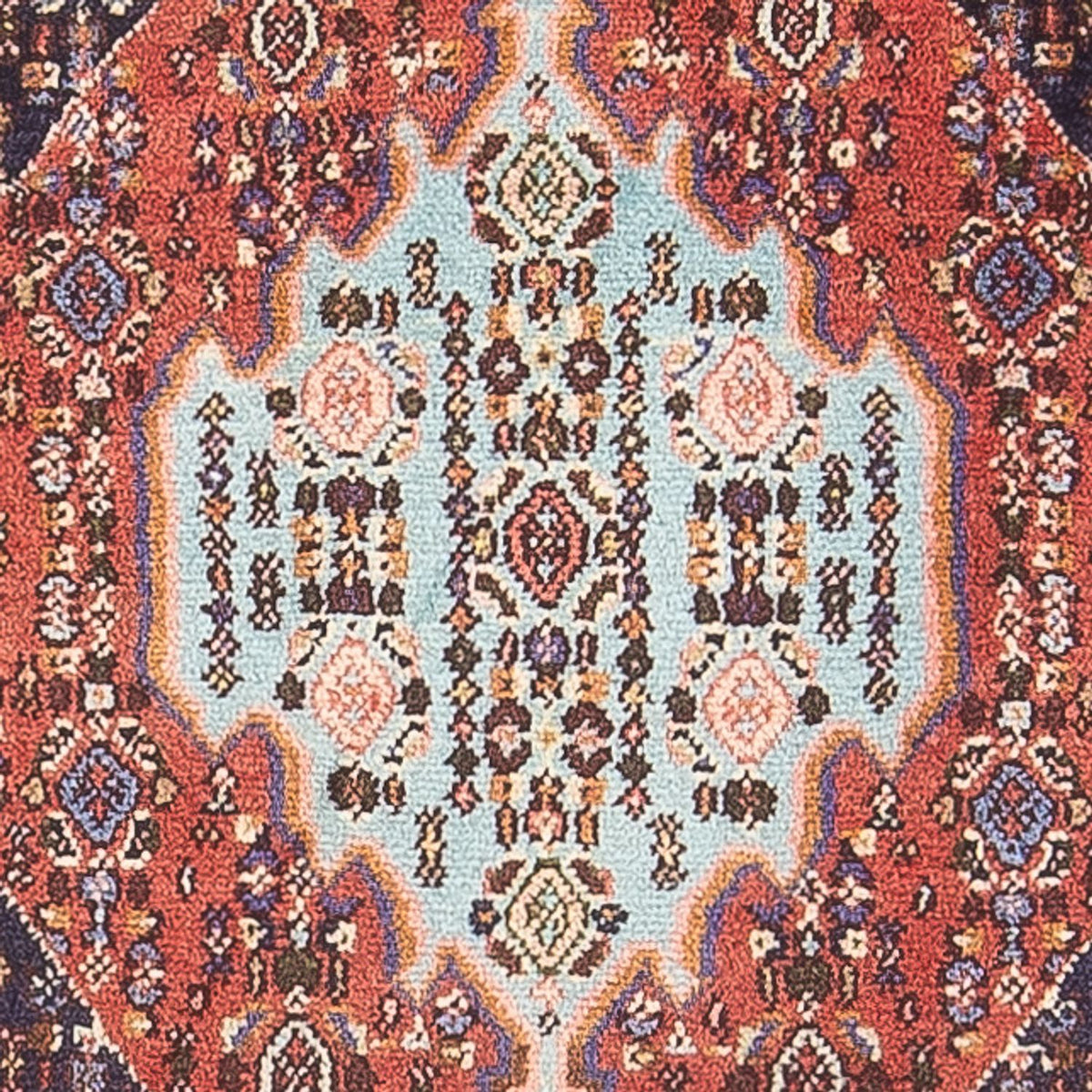 Perserteppich - Classic - 96 x 70 cm - dunkelblau