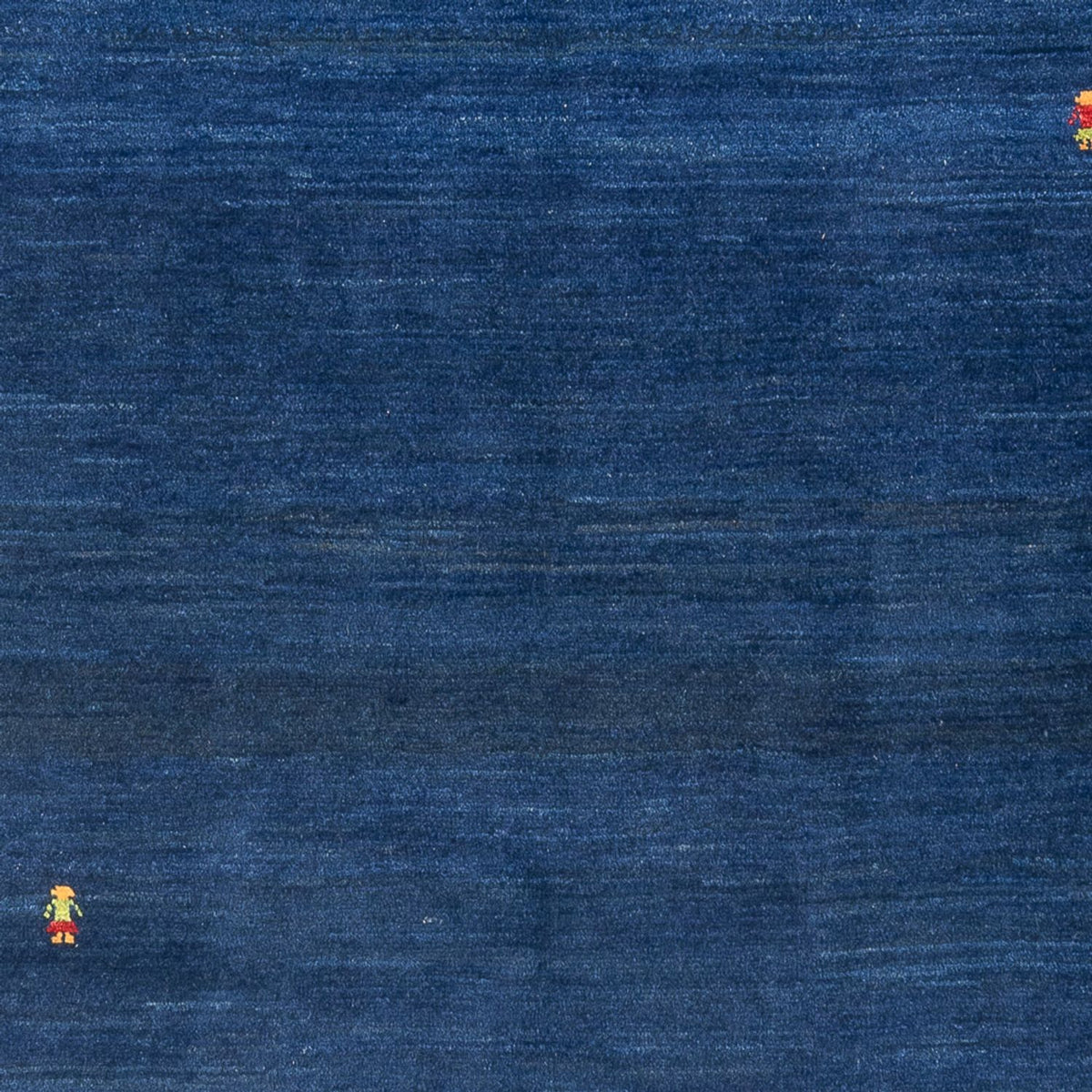 Gabbeh Teppich - Perser - 195 x 155 cm - dunkelblau