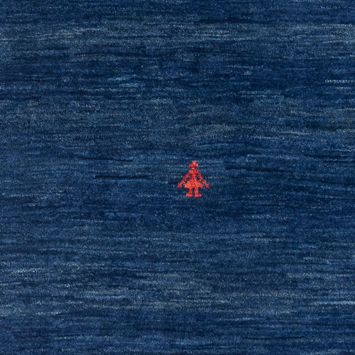 Gabbeh Teppich - Perser - 190 x 150 cm - dunkelblau