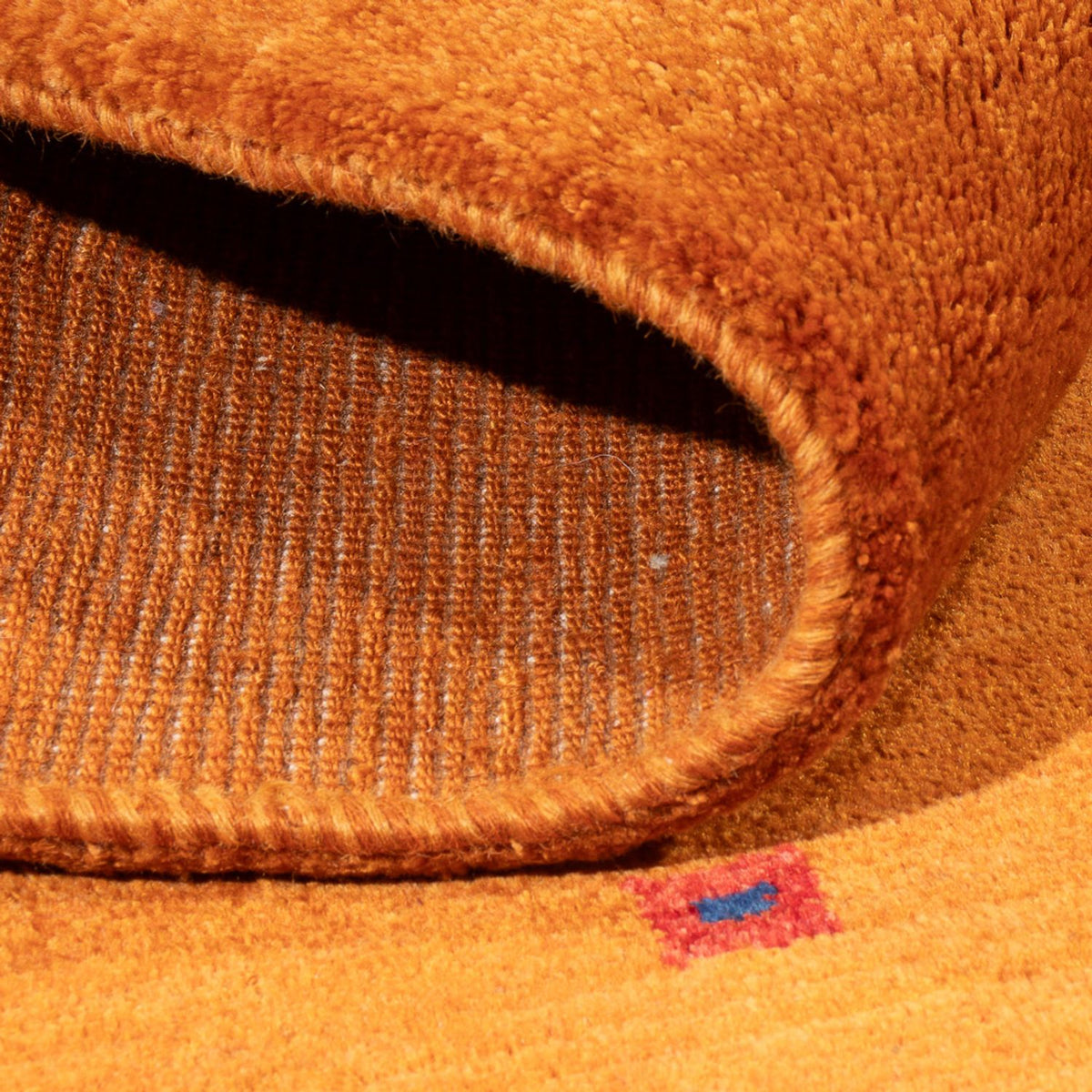 Gabbeh Teppich - Perser - 201 x 150 cm - orange