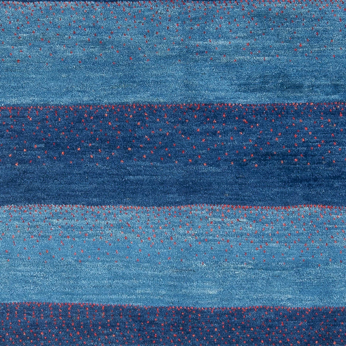 Gabbeh Teppich - Perser - 200 x 140 cm - dunkelblau
