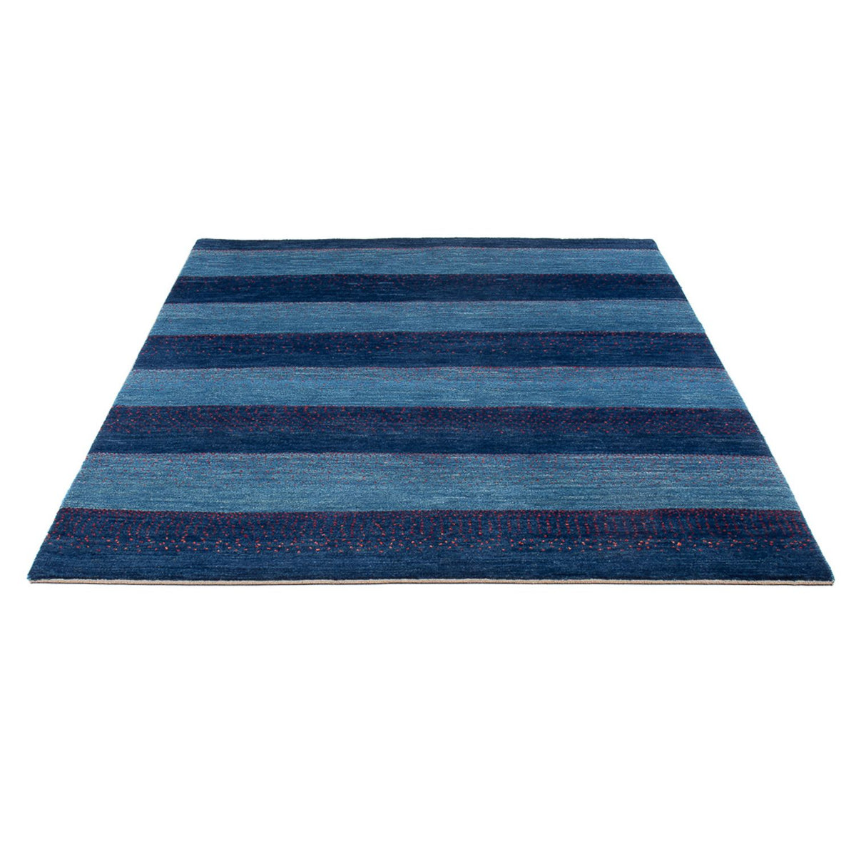 Gabbeh Teppich - Perser - 200 x 140 cm - dunkelblau