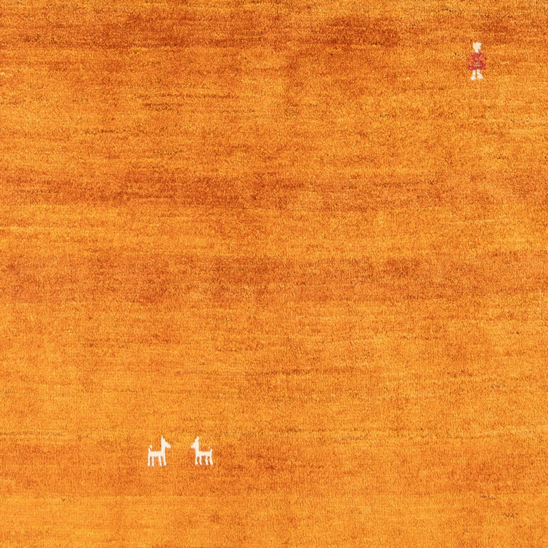 Gabbeh Teppich - Perser - 196 x 150 cm - orange