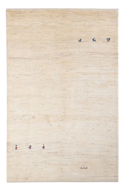 Gabbeh Persisch Teppich 138x202cm - Perserteppich Wollteppich