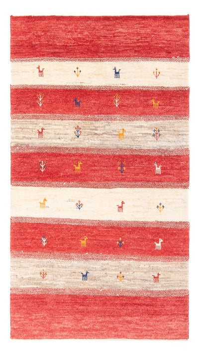 Gabbeh Persisch Teppich 80x143cm - Perserteppich Wollteppich