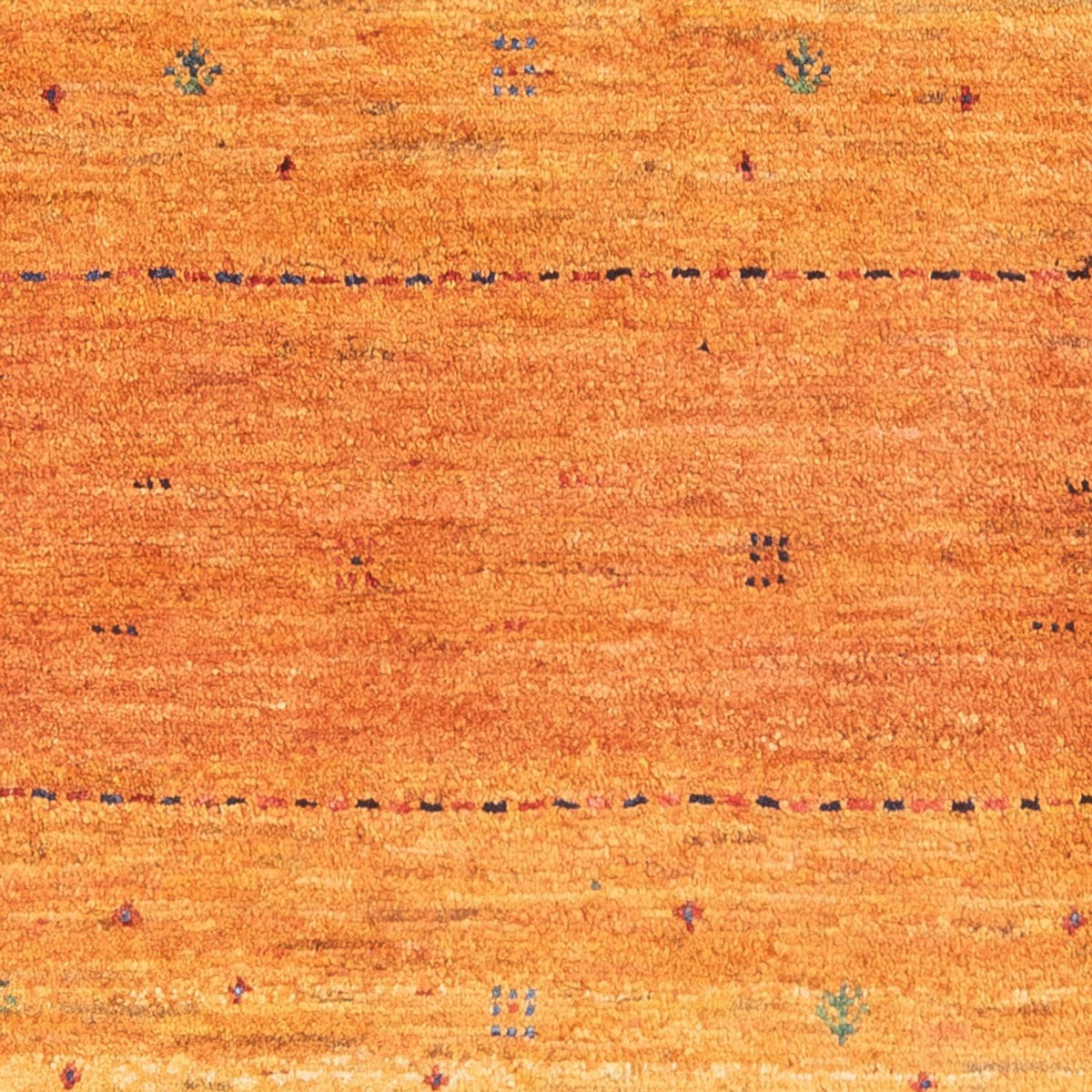 Gabbeh Teppich - Perser - 142 x 98 cm - orange