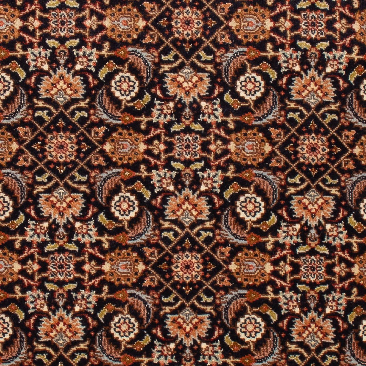 Perserteppich - Täbriz - Royal - 117 x 83 cm - dunkelblau