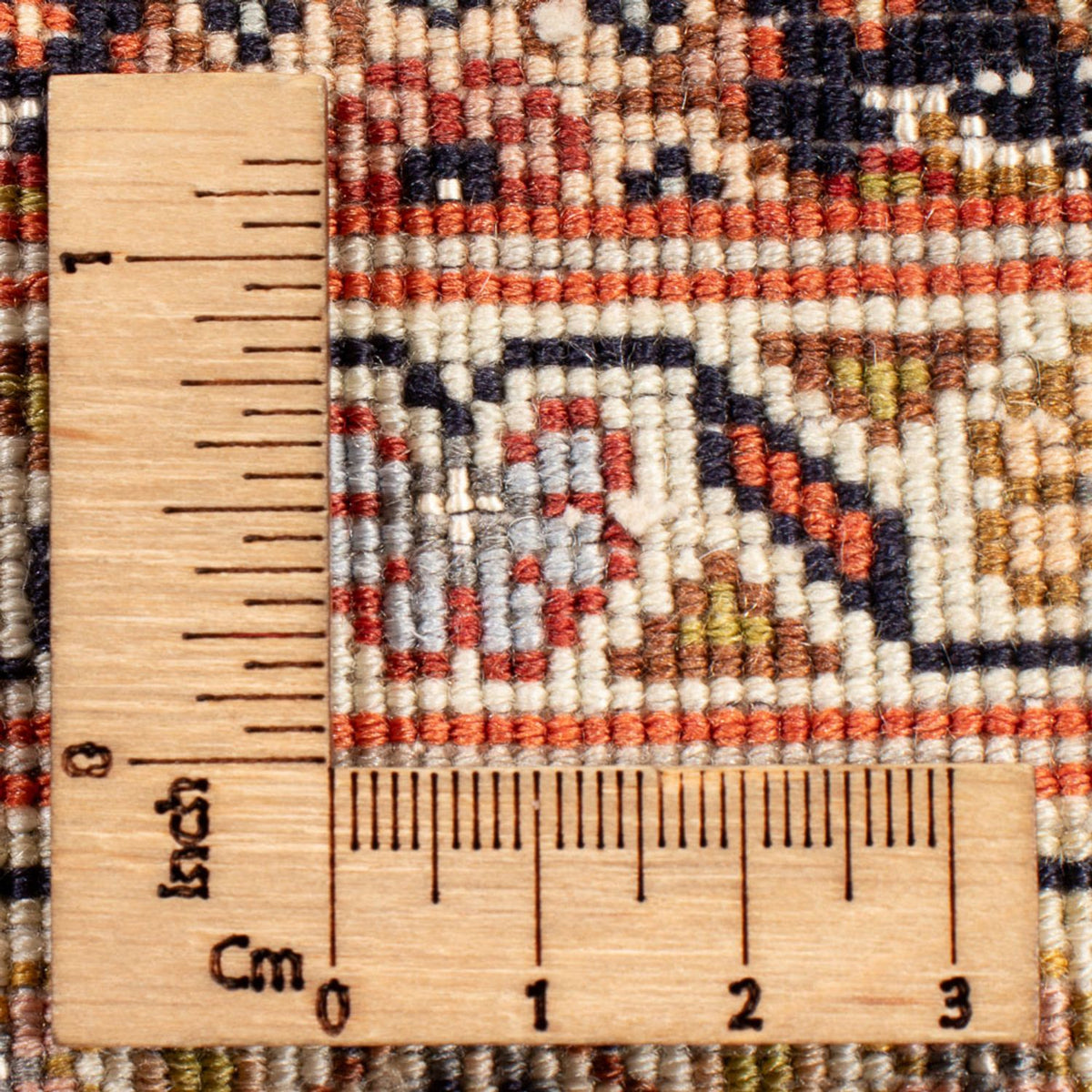 Perserteppich - Täbriz - Royal - 117 x 83 cm - dunkelblau