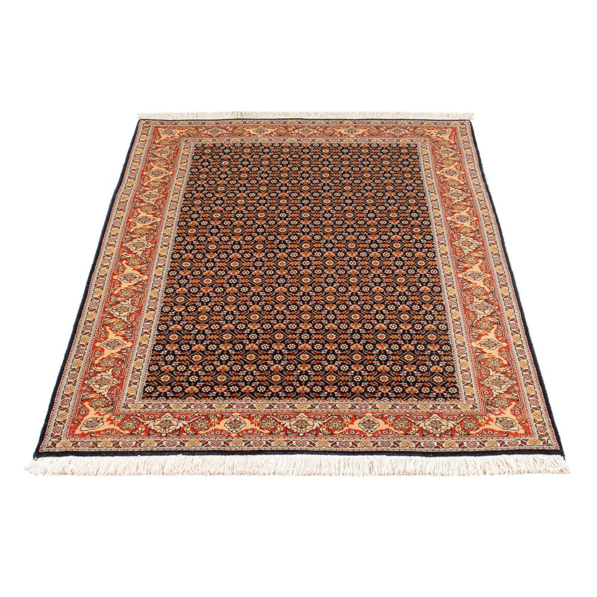Perserteppich - Täbriz - Royal - 120 x 80 cm - dunkelblau