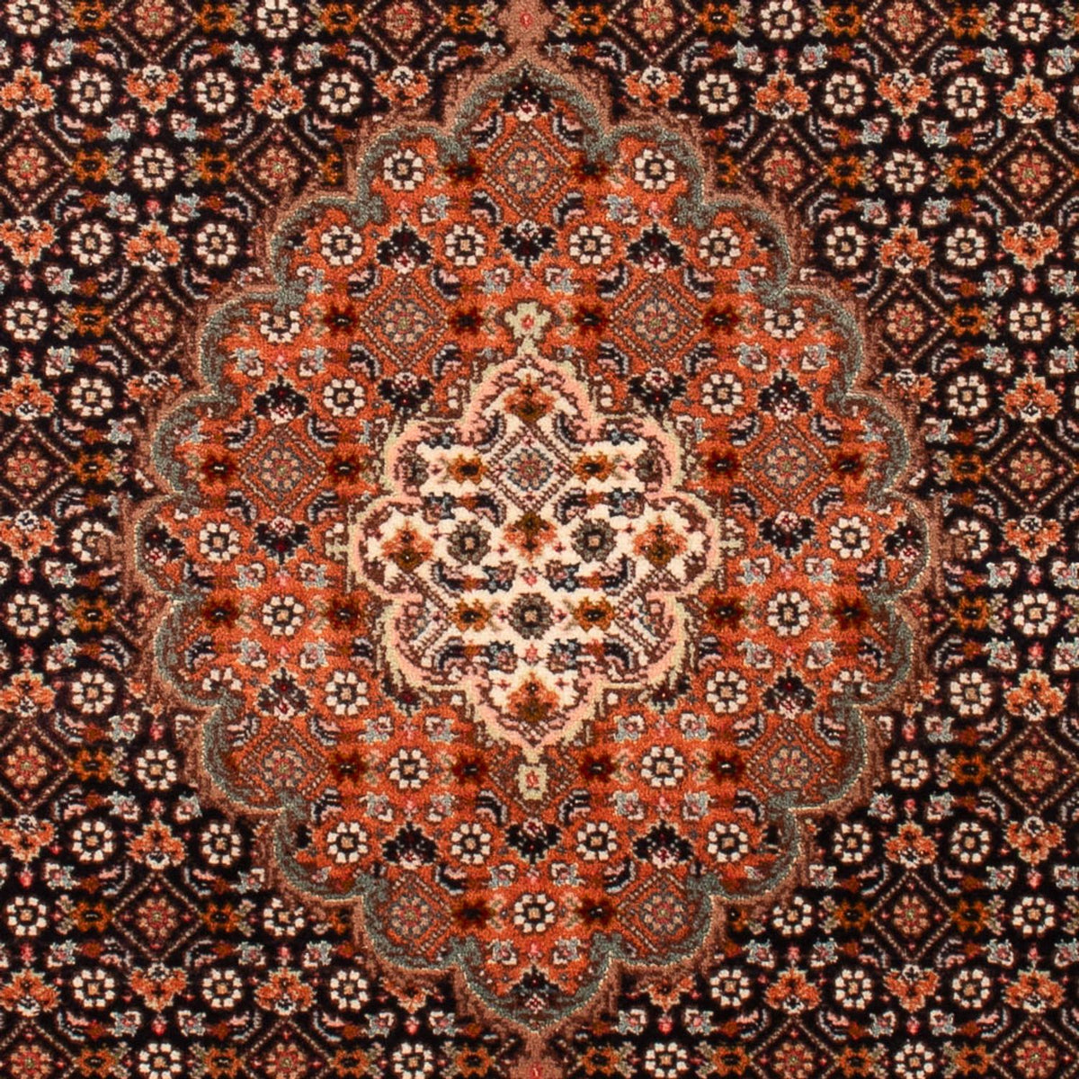 Perserteppich - Täbriz - Royal - 122 x 84 cm - dunkelblau