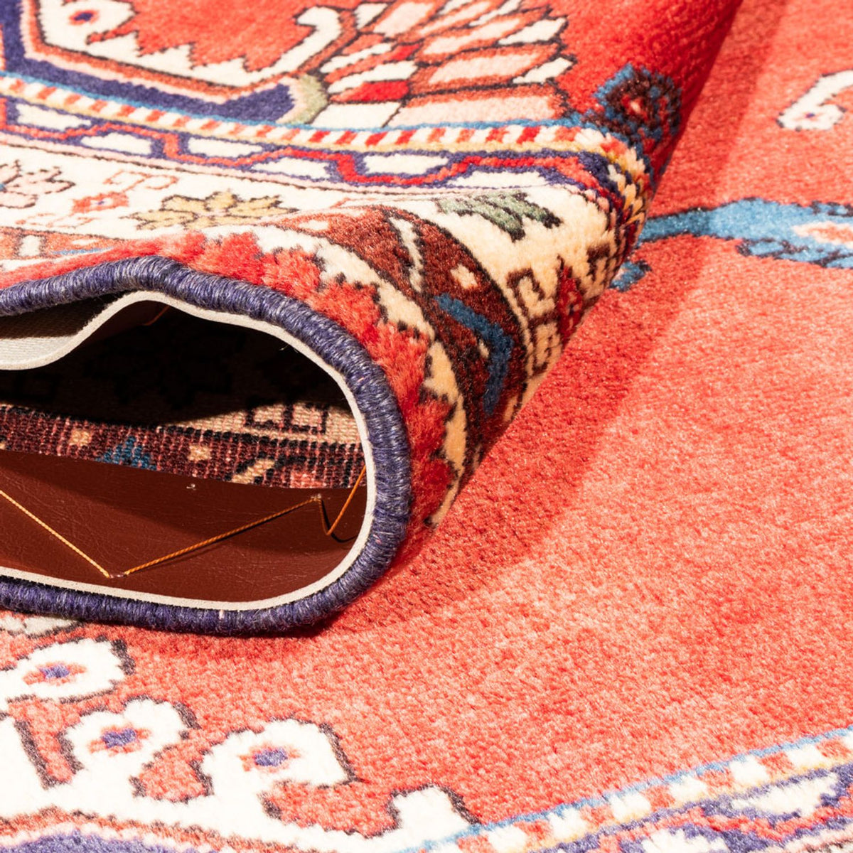 Perserteppich - Nomadic - 154 x 109 cm - rot