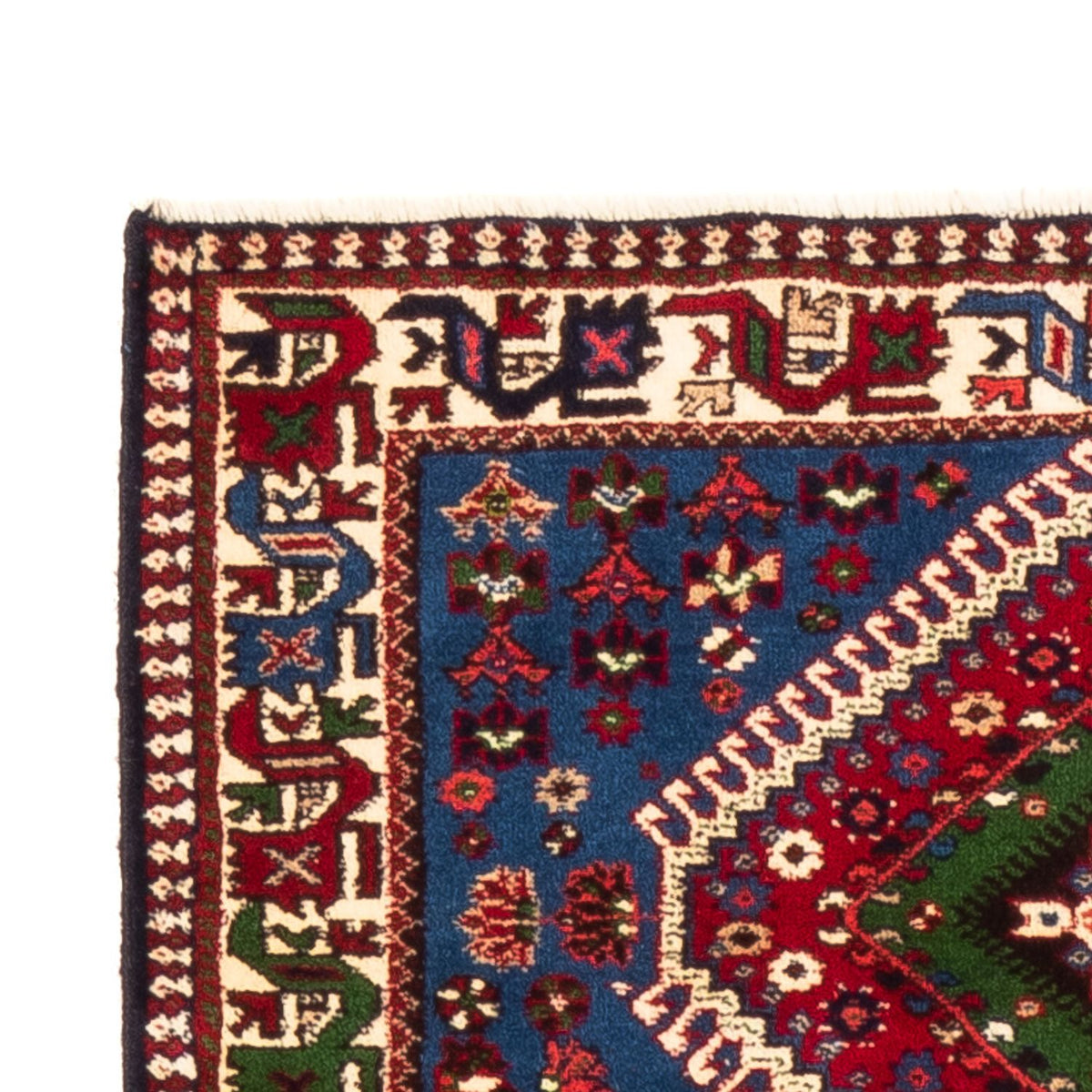 Läufer Perser - Nomadic - 200 x 79 cm - blau