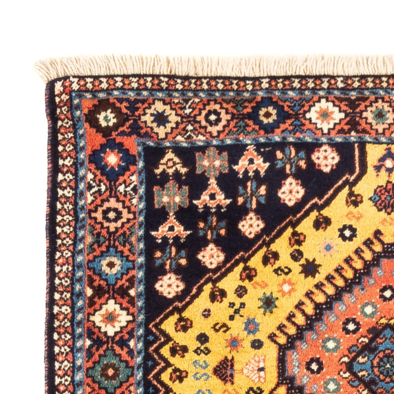 Perserteppich - Nomadic - 133 x 82 cm - gelb