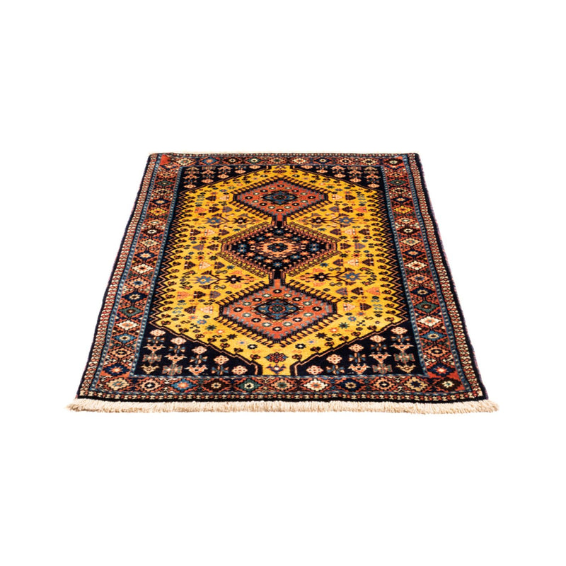 Perserteppich - Nomadic - 133 x 82 cm - gelb