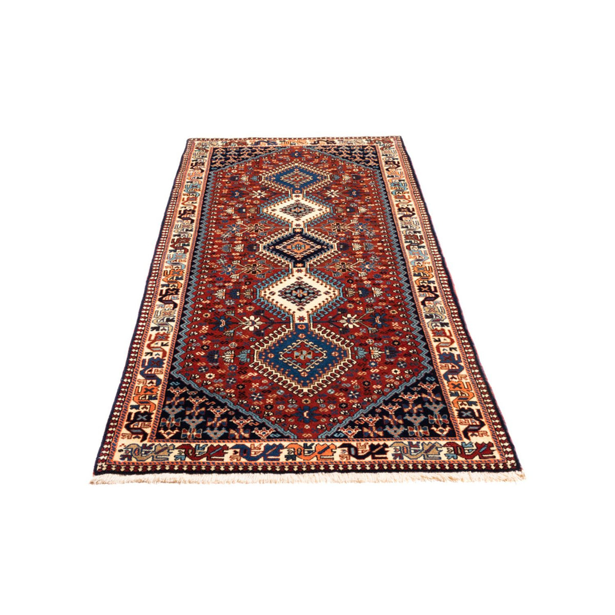 Läufer Perser - Nomadic - 200 x 80 cm - rot