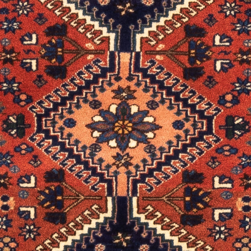 Perserteppich - Nomadic - 122 x 84 cm - rot